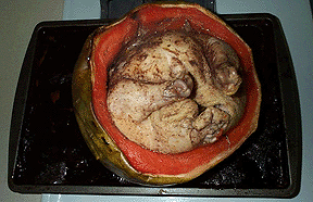 Watermelon cooked