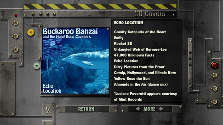 Buckaroo Banzai Echo Location