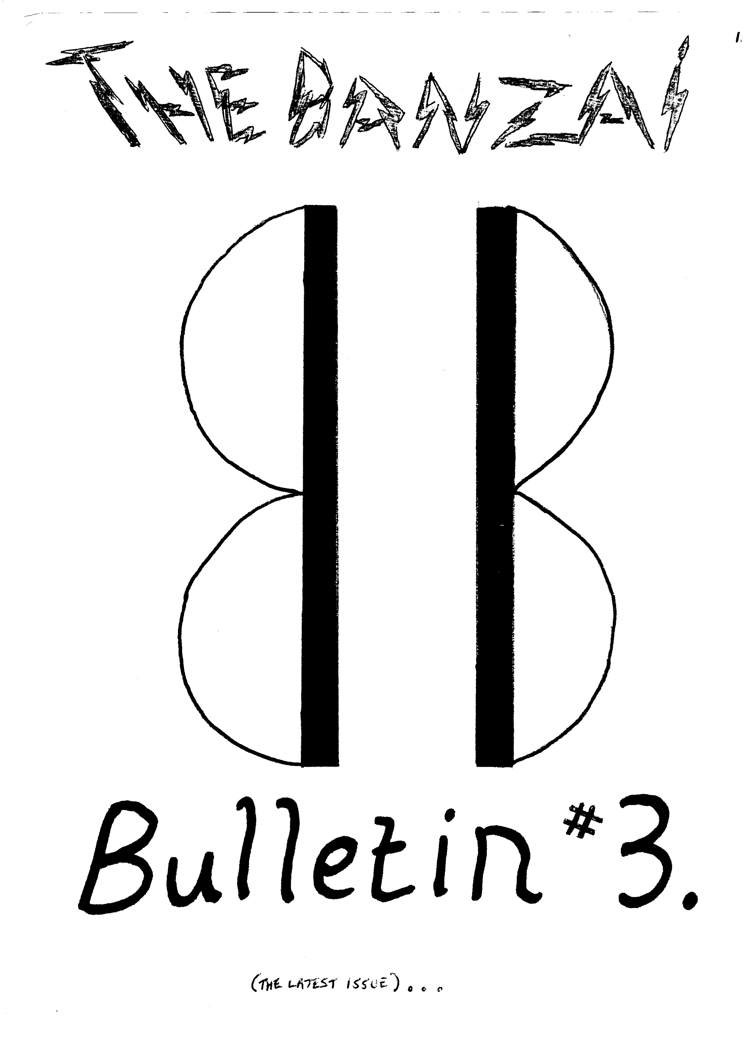 The Banzai
          Bulletin #3 Cover