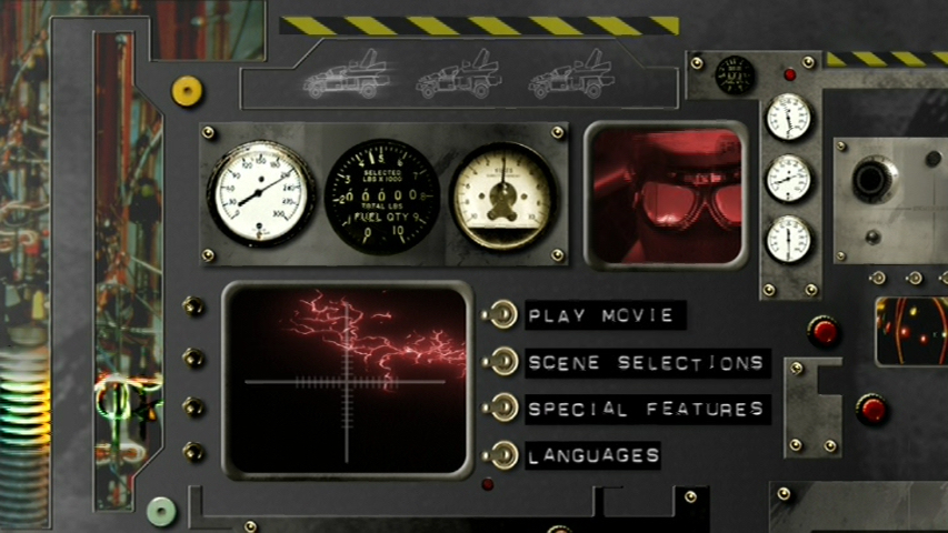 Buckaroo Banzai DVD Menu