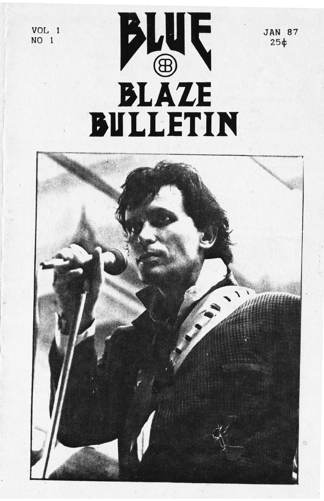 Blue
            Blaze Bulletin Vol 1 Issue 1