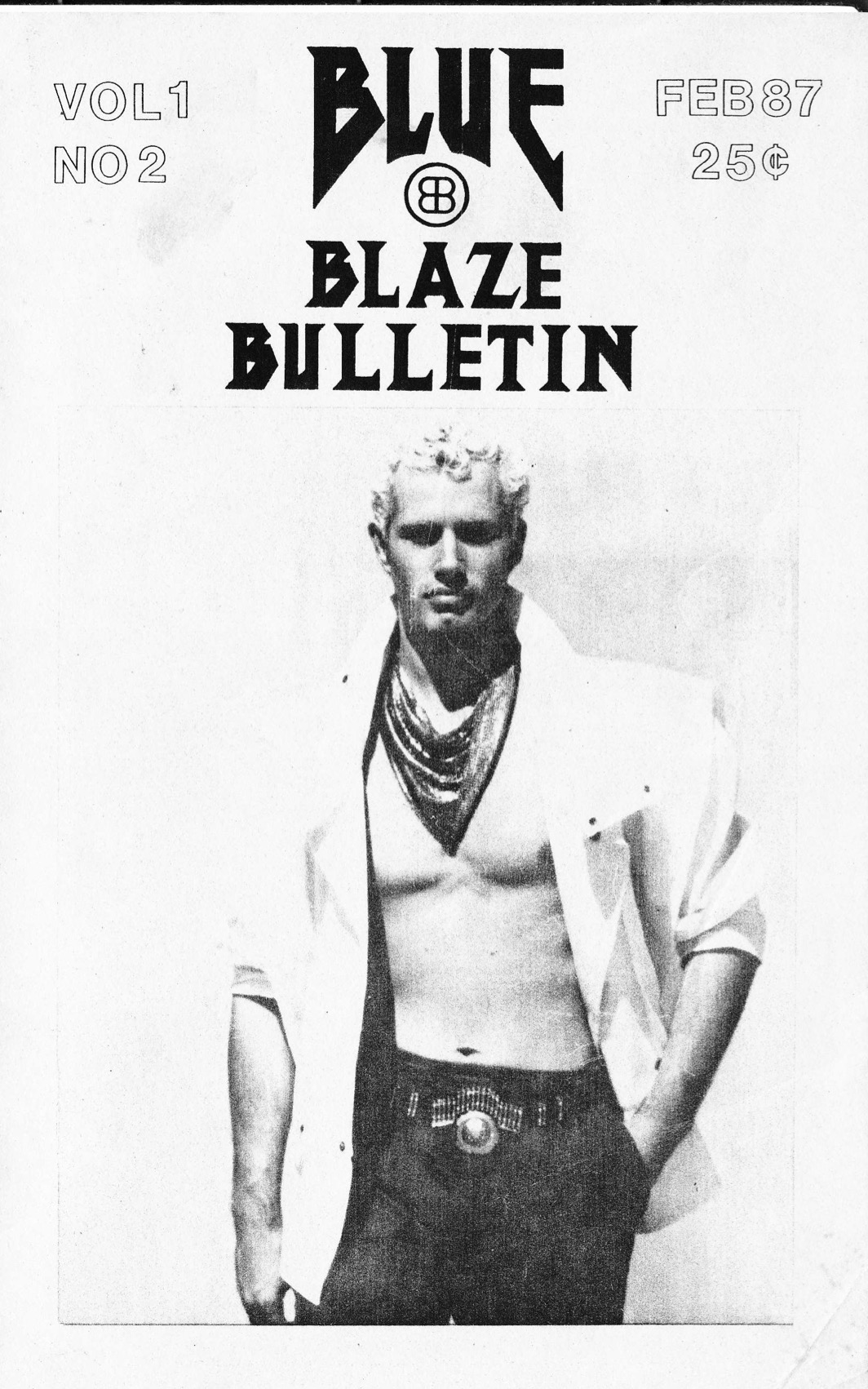Blue Blaze
          Bulletin Vol 1 Issue 2