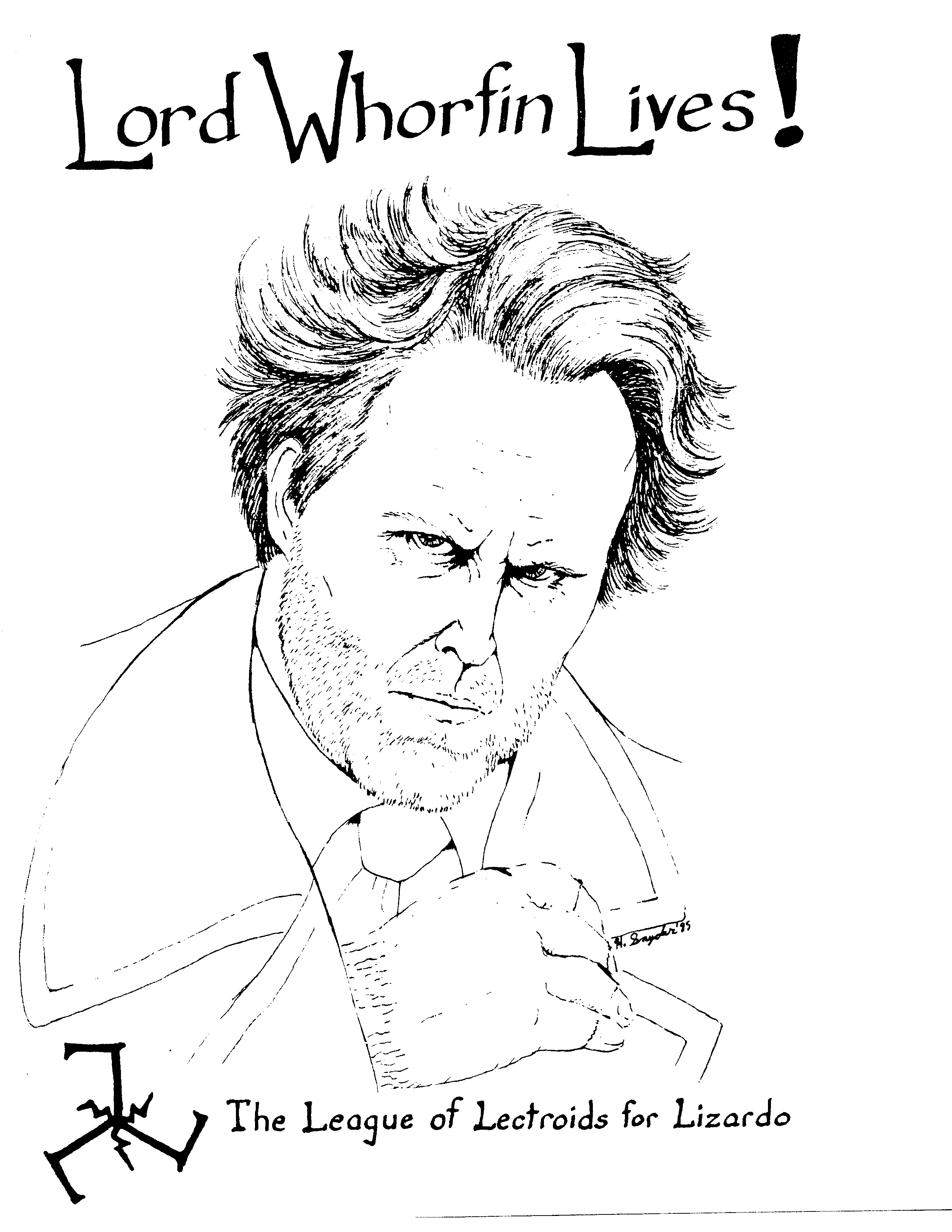 League of Lectroids for Lizardo fliers